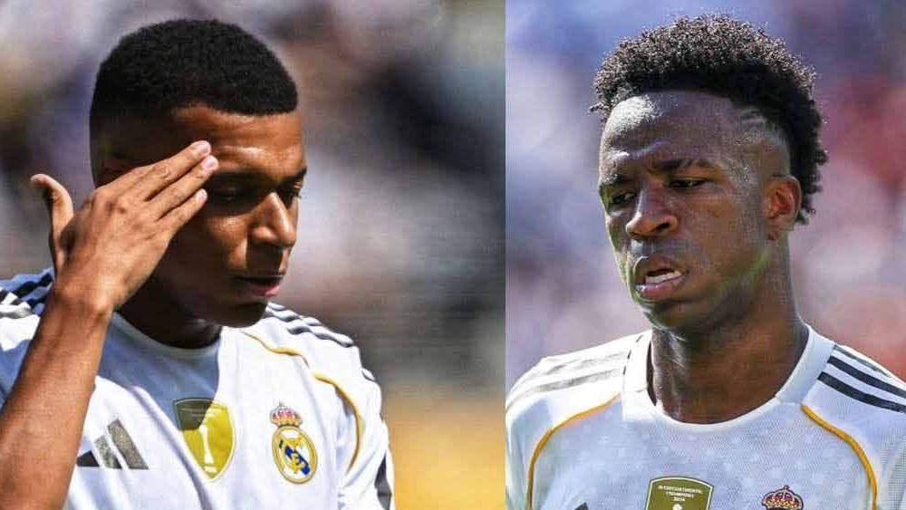 Mbappé y Vinicius