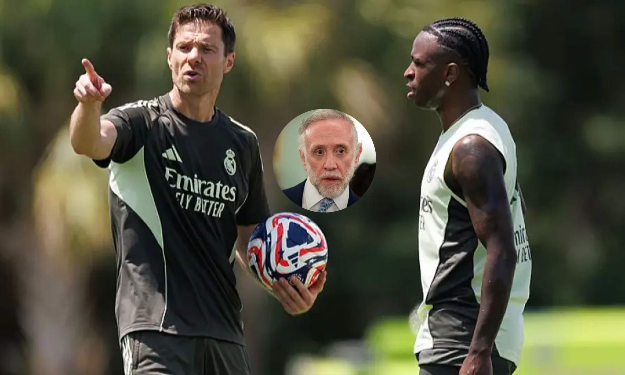 Xabi Alonso, Vinicius e Inda