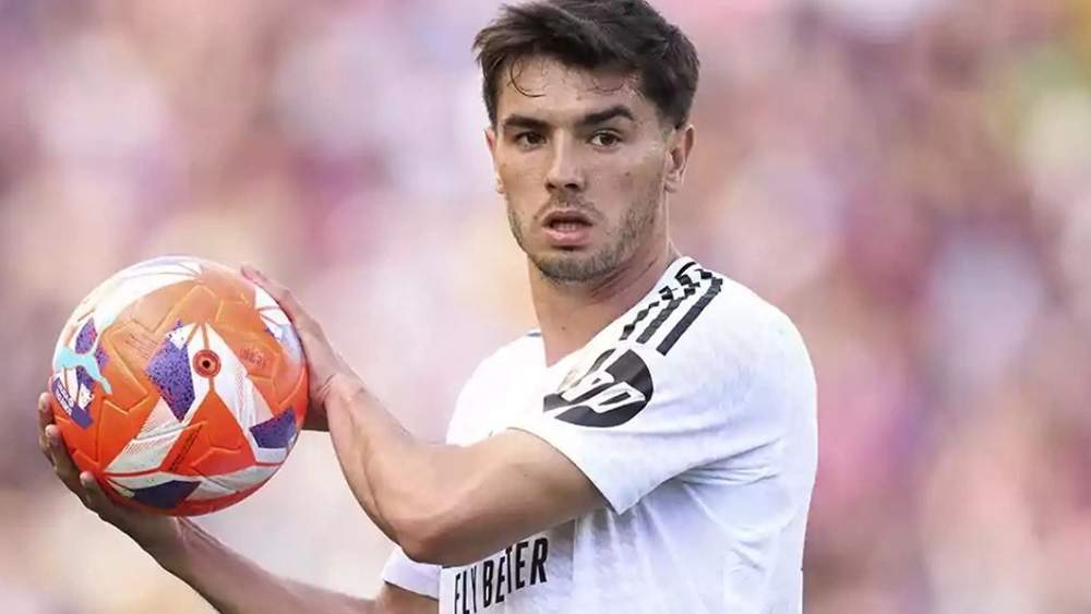 Brahim con el Real Madrid