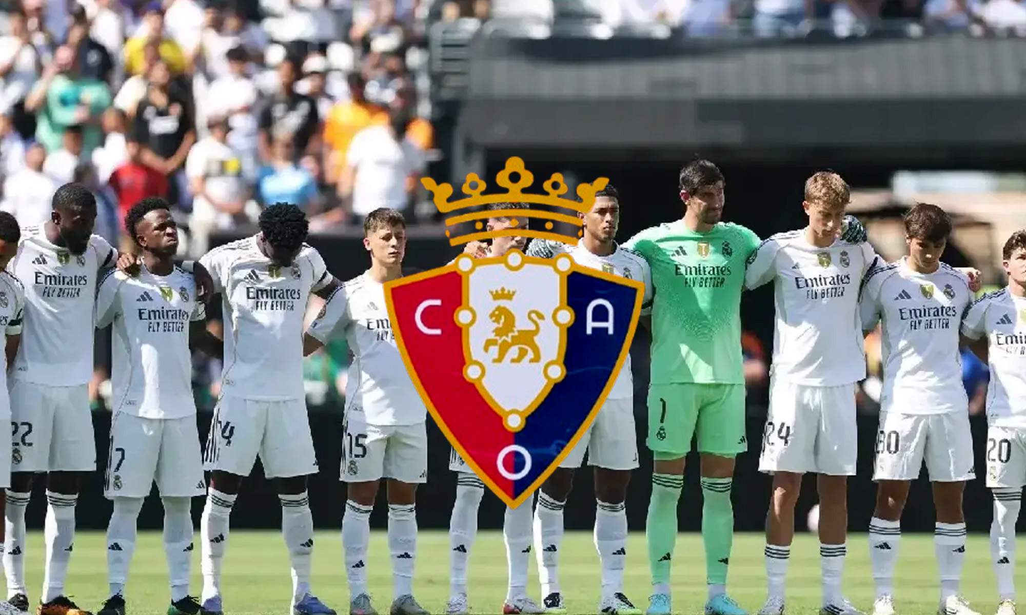 Jugadores Real Madrid. Osasuna