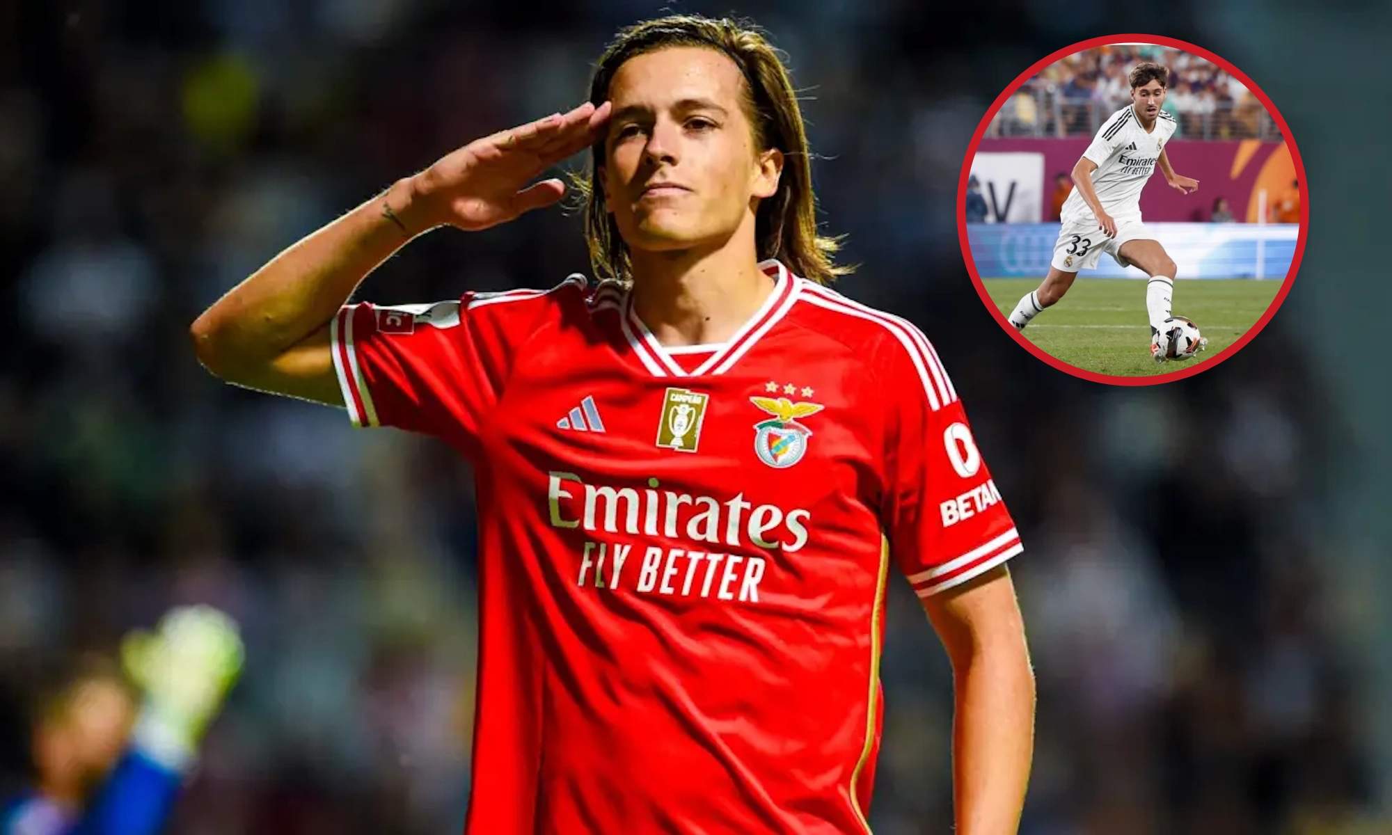 El Real Madrid ha vendido al Benfica el sustituto de Álvaro Carreras, que está a la espera de convertirse en madridista.