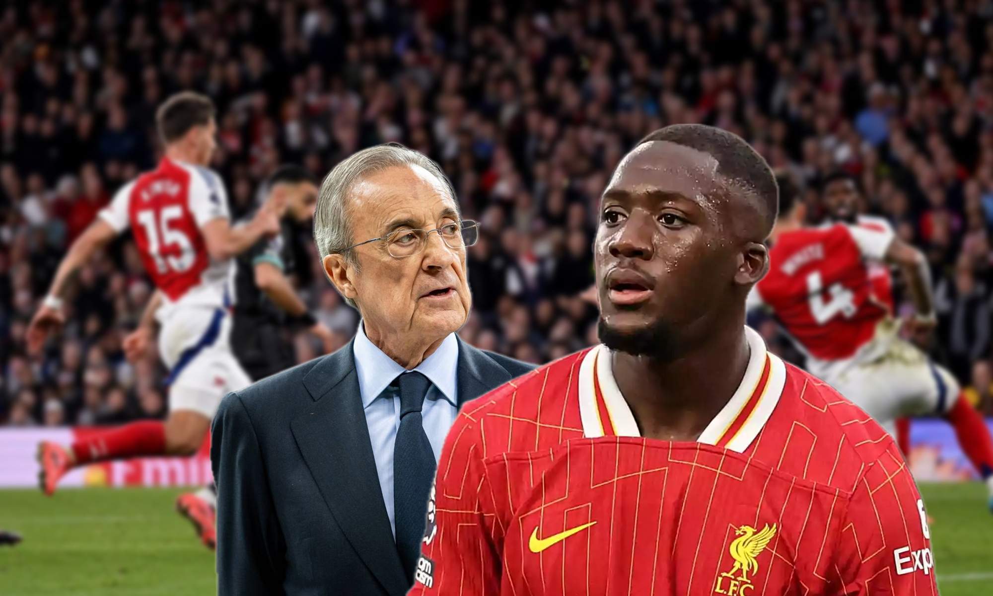 Primero Konaté y luego él, se pone nervioso por su fichaje con el Real Madrid