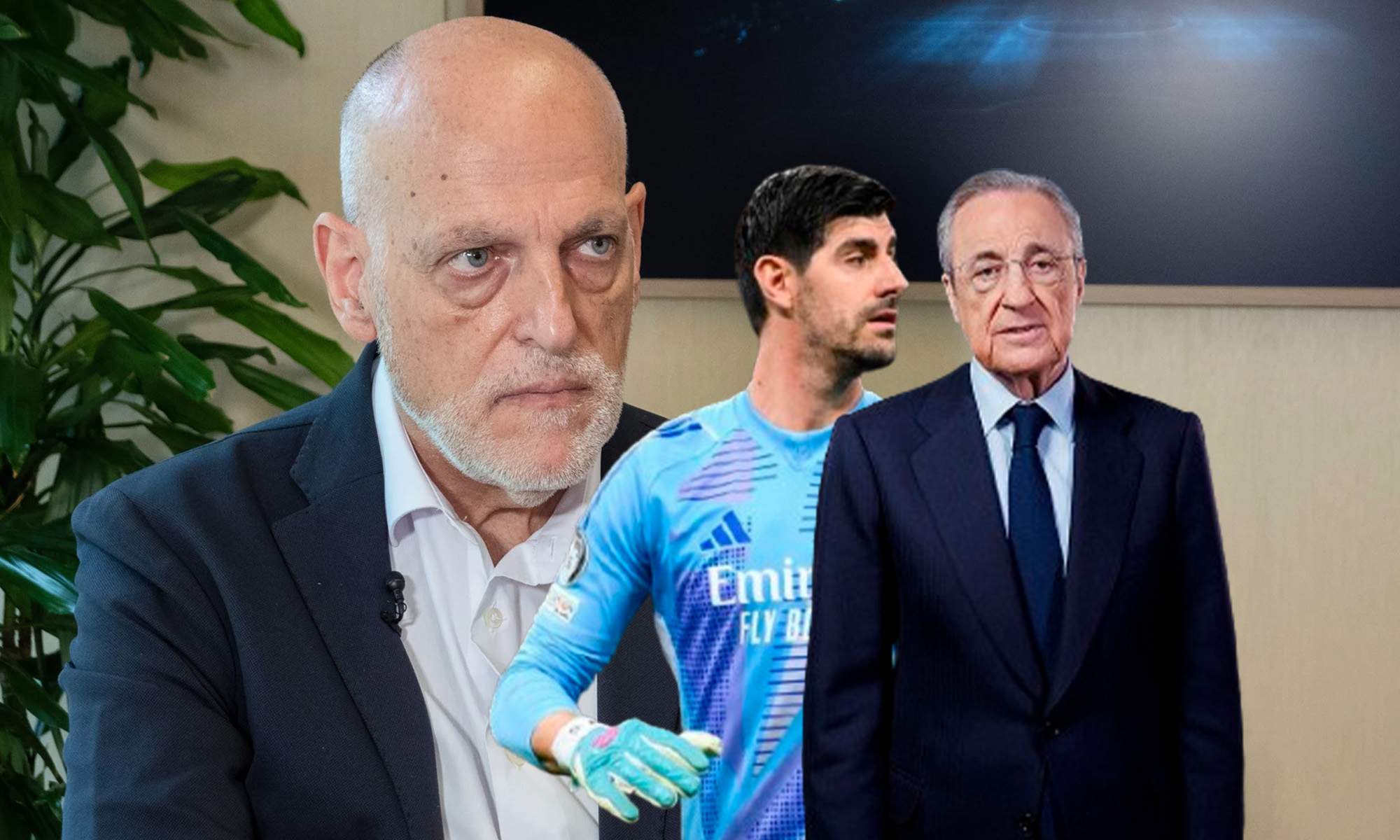 Tebas, Florentino y Courtois