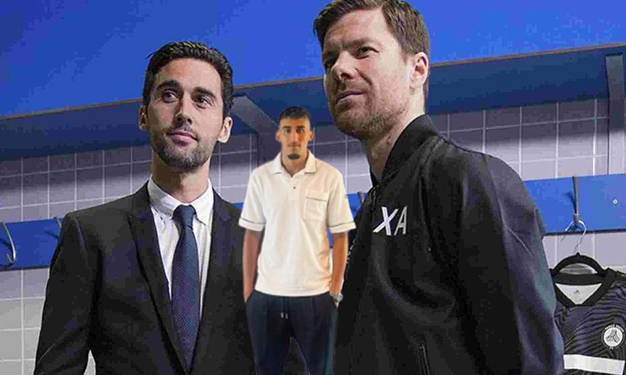 Xabi Alonso, Arbeloa y Rachad Fettal