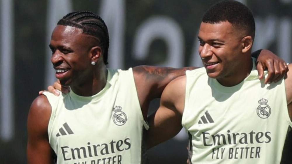 Vinicius y Mbappé