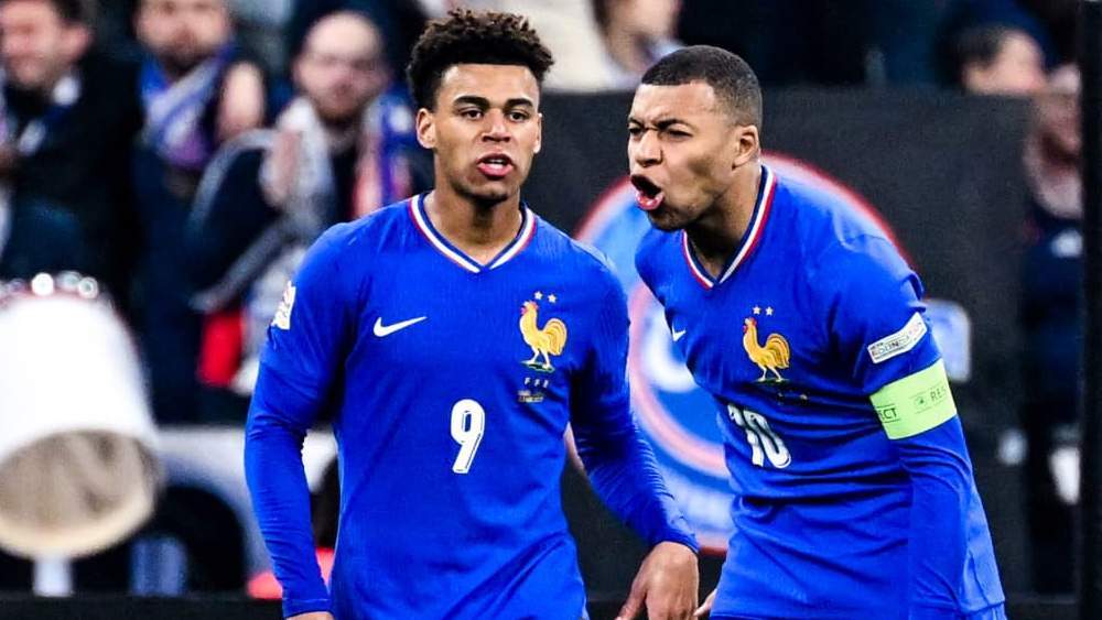 Doue y Mbappé Doue y Mbappé