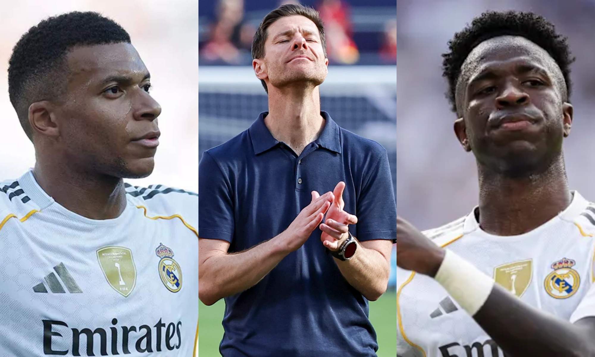 Xabi Alonso ha hablado con Kylian Mbappé y Vinicius Junior antes de las vacaciones que ya están disfrutando los futbolistas del Real Madrid.