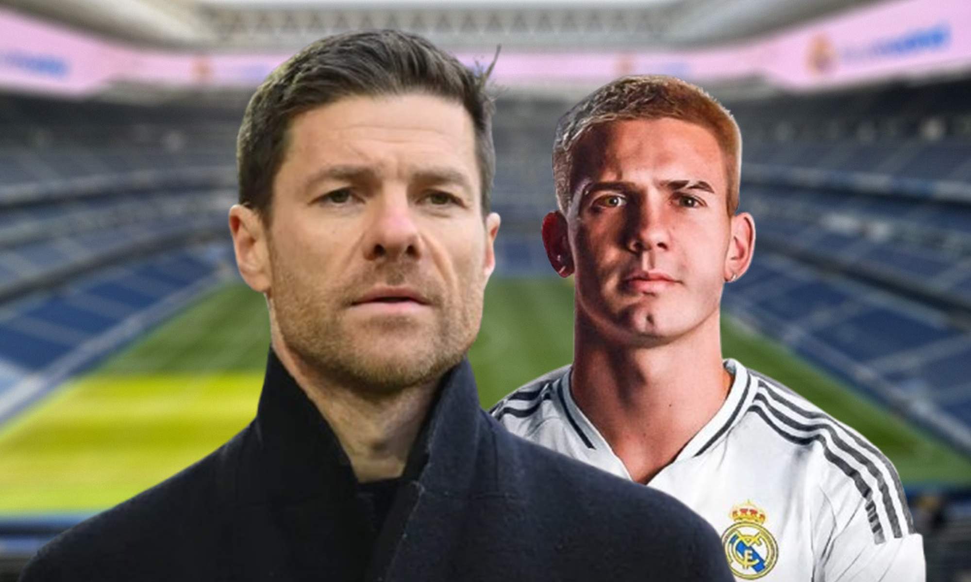 Xabi Alonso, Franco Mastantuono y el Santiago Bernabéu. 
