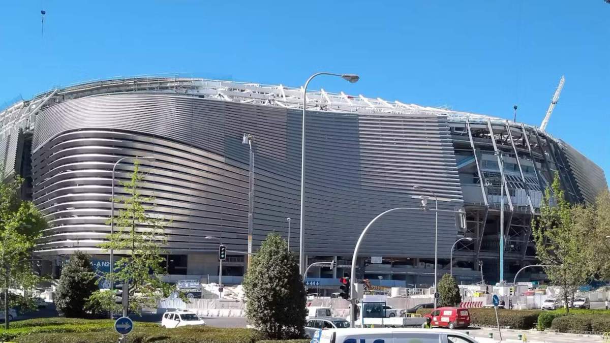 Nuevo Bernabéu en la actualidad Nuevo Bernabéu en la actualidad