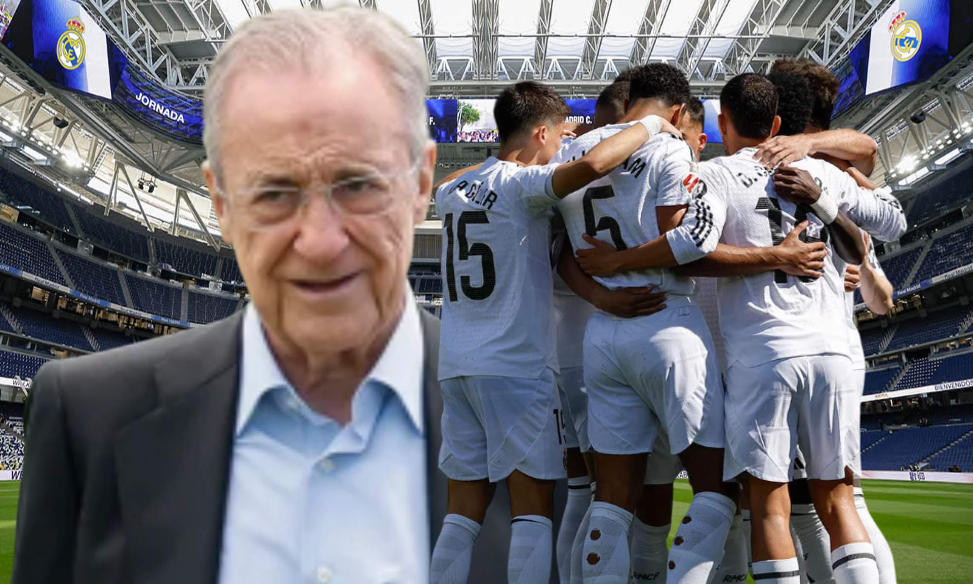 Florentino Pérez se lo ha dejado claro a su plantilla: nadie tiene más poder que él