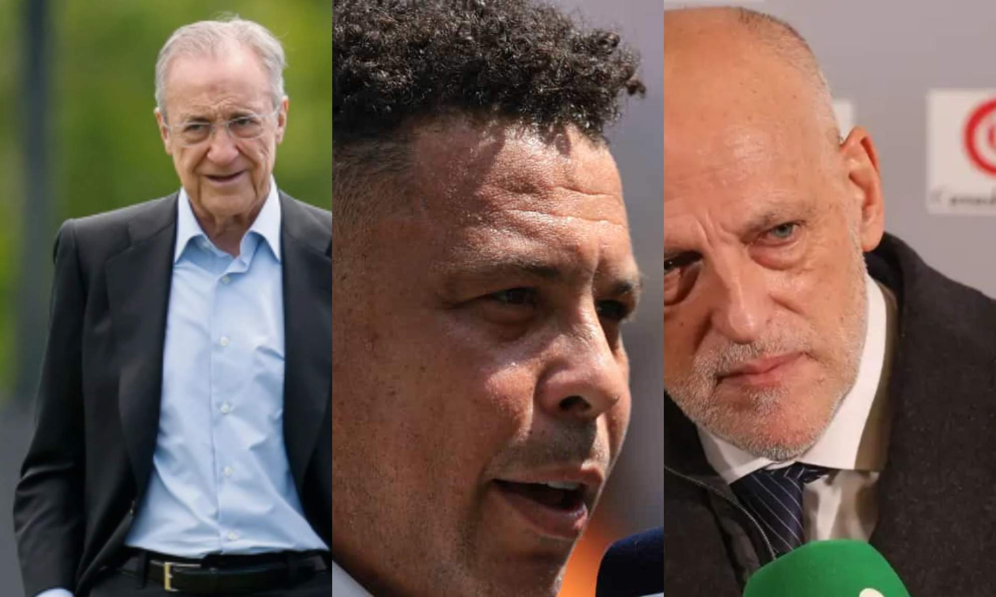 Ronaldo Nazario habla sin tapujos y carga contra Javier Tebas