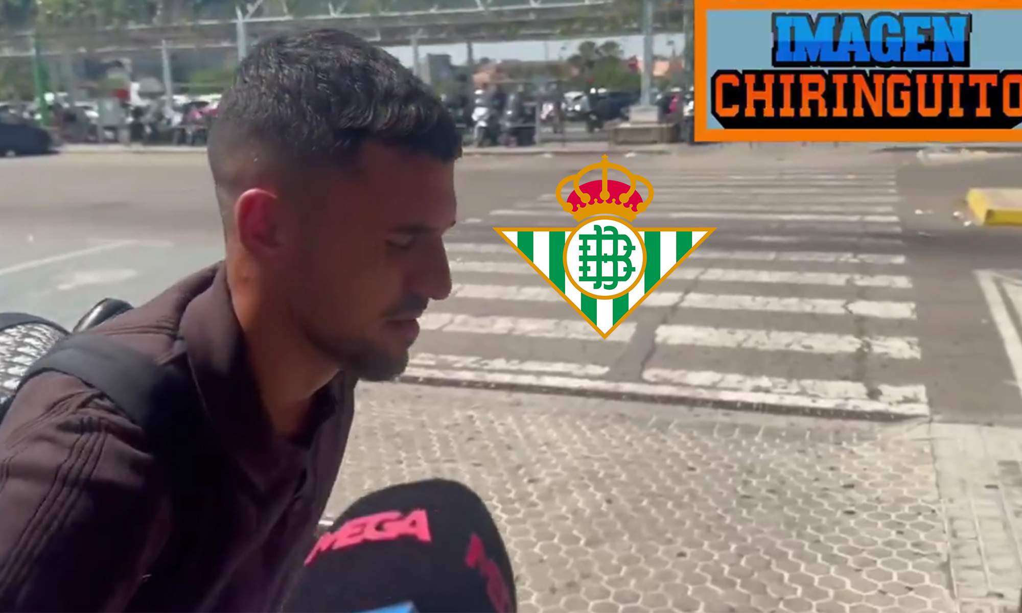 Dani Ceballos hablando de su fichaje por el Real Madrid en los medios de comunicación. Dani Ceballos hablando de su fichaje por el Real Madrid en los medios de comunicación.