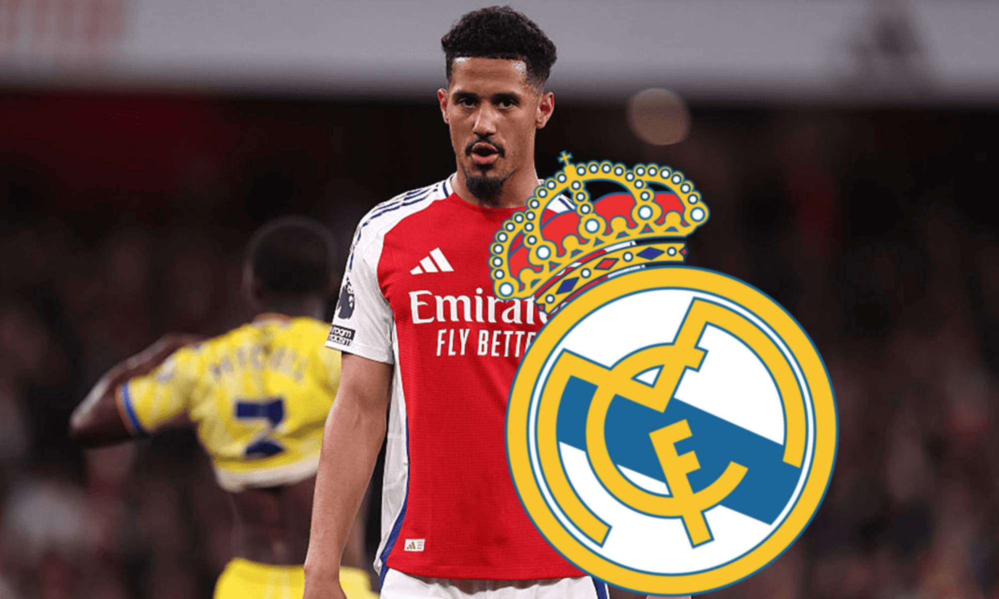 William Saliba puede llegar al Real Madrid en un futuro no tan lejano