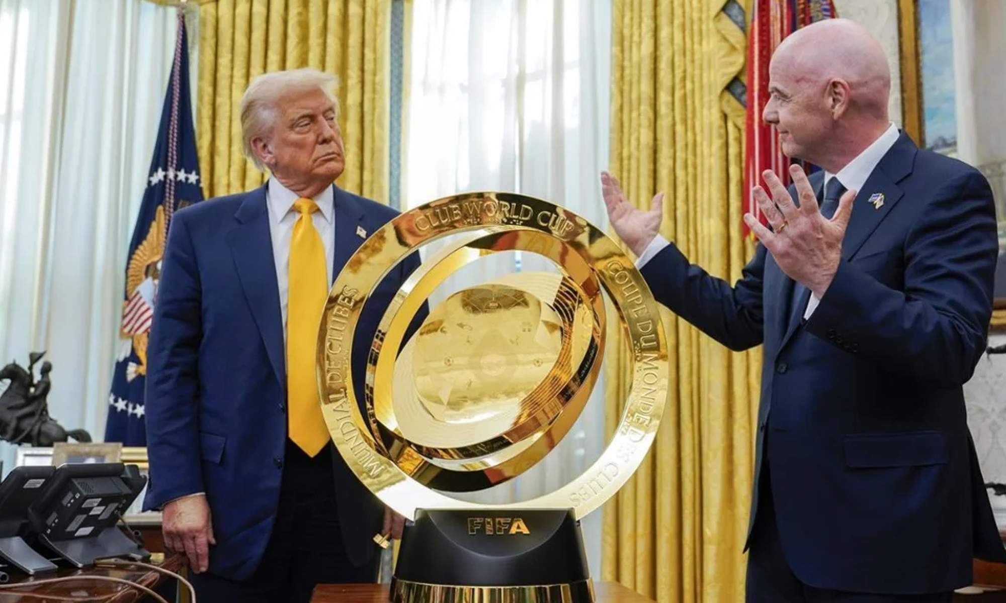 Ni Chelsea, ni PSG: Donald Trump pide a la FIFA una 'excepción' por el Mundial de Clubes