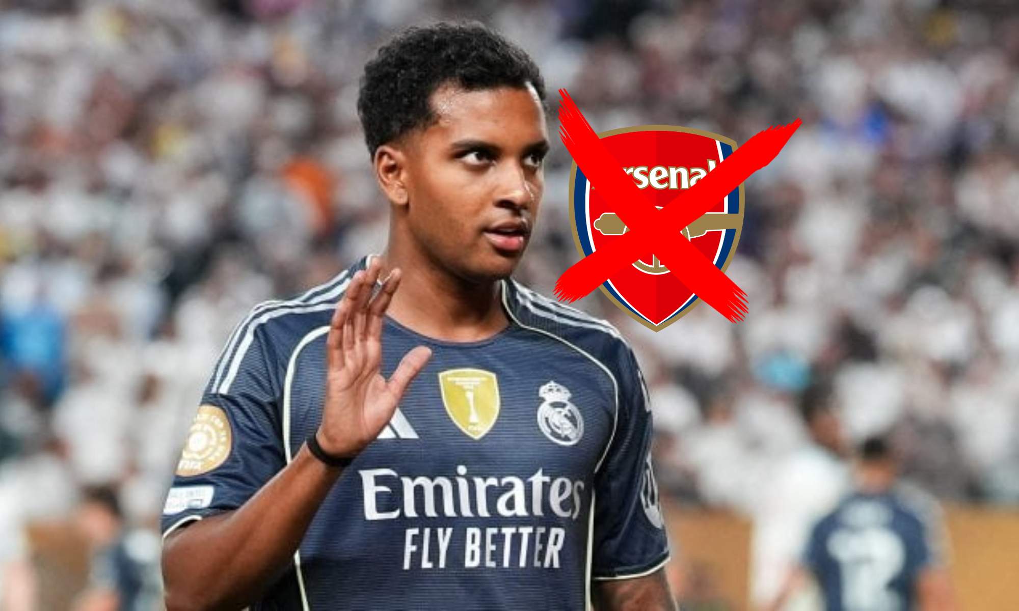 Rodrygo no jugará en el Arsenal: su llegada al Emirates se ha enfriado definitivamente