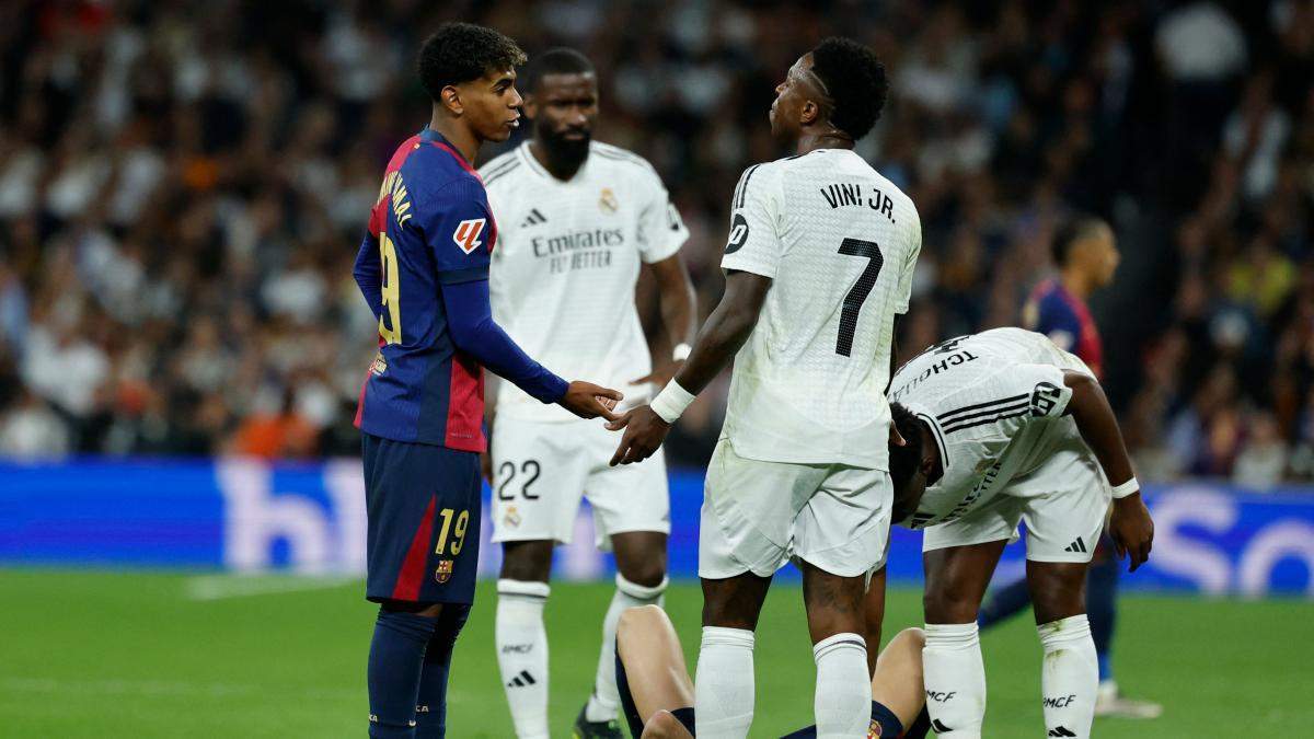 lamine yamal vinicius junior realmadrid