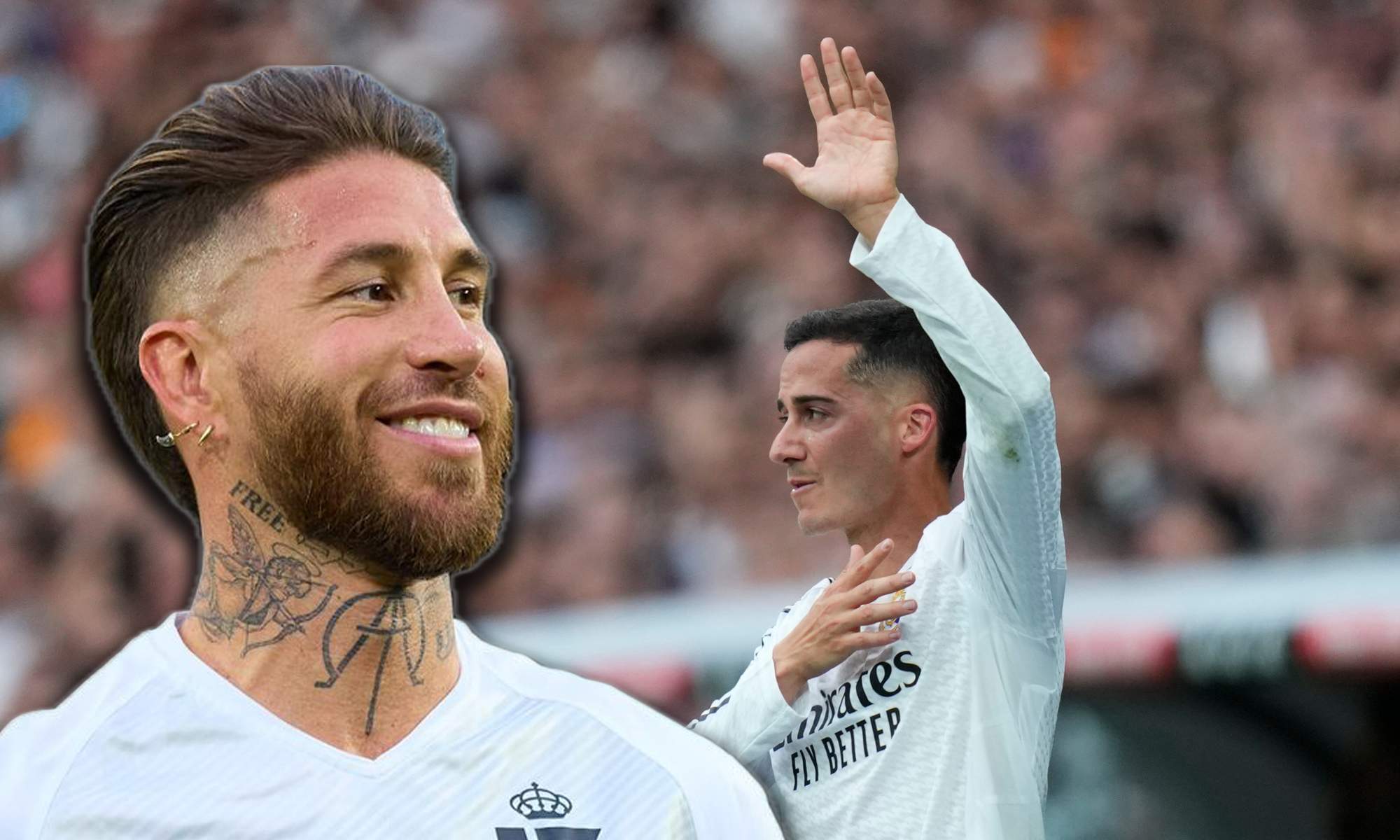 Sergio Ramos 'aparece' por sorpresa en la despedida de Lucas Vázquez, su inesperado mensaje