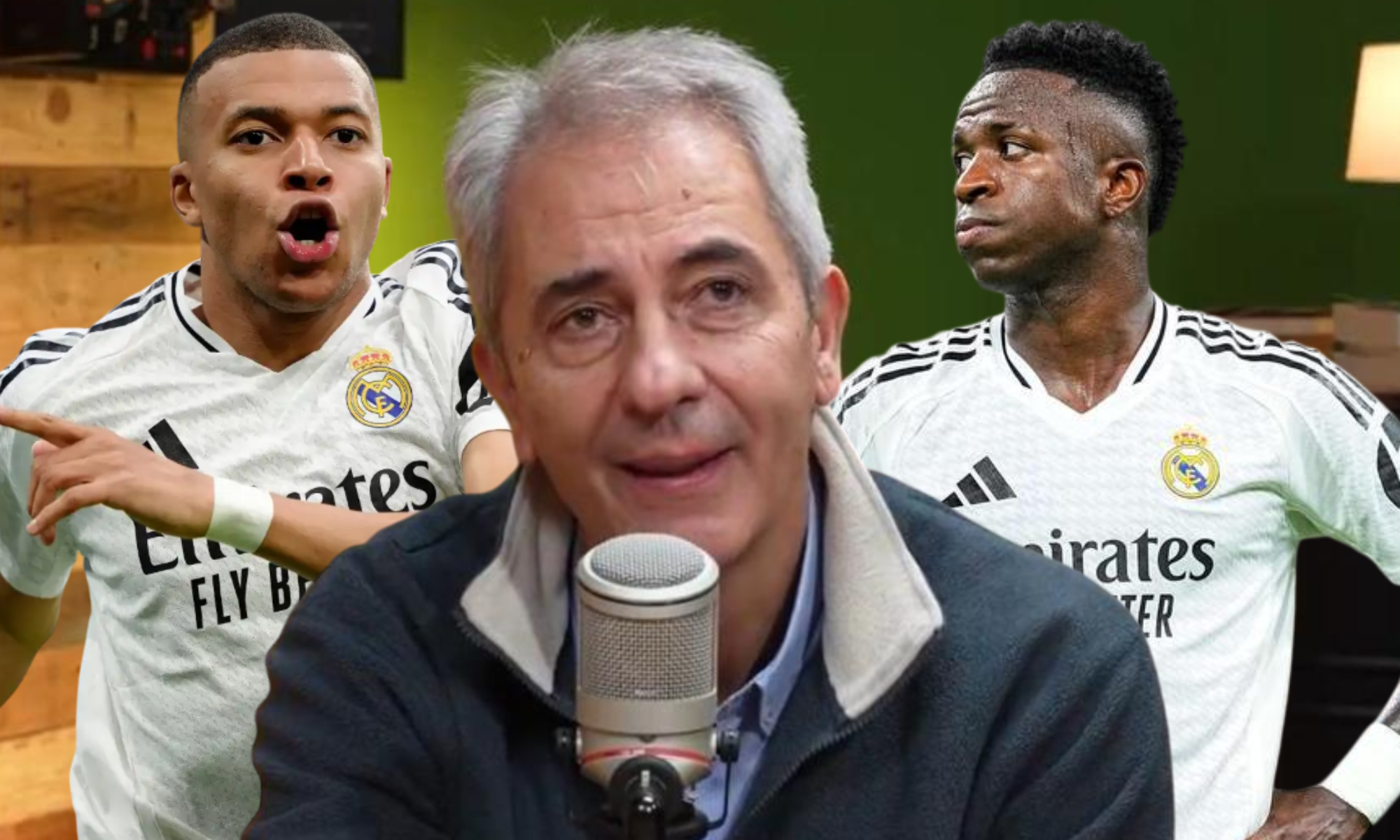 Manolo Lama se acuerda de Vinícius por el gesto de Kylian Mbappé con un compañero