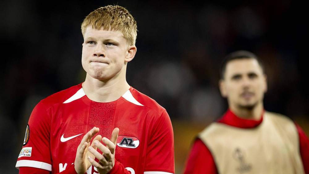 Kees Smit jugando con el AZ Alkmaar Kees Smit jugando con el AZ Alkmaar