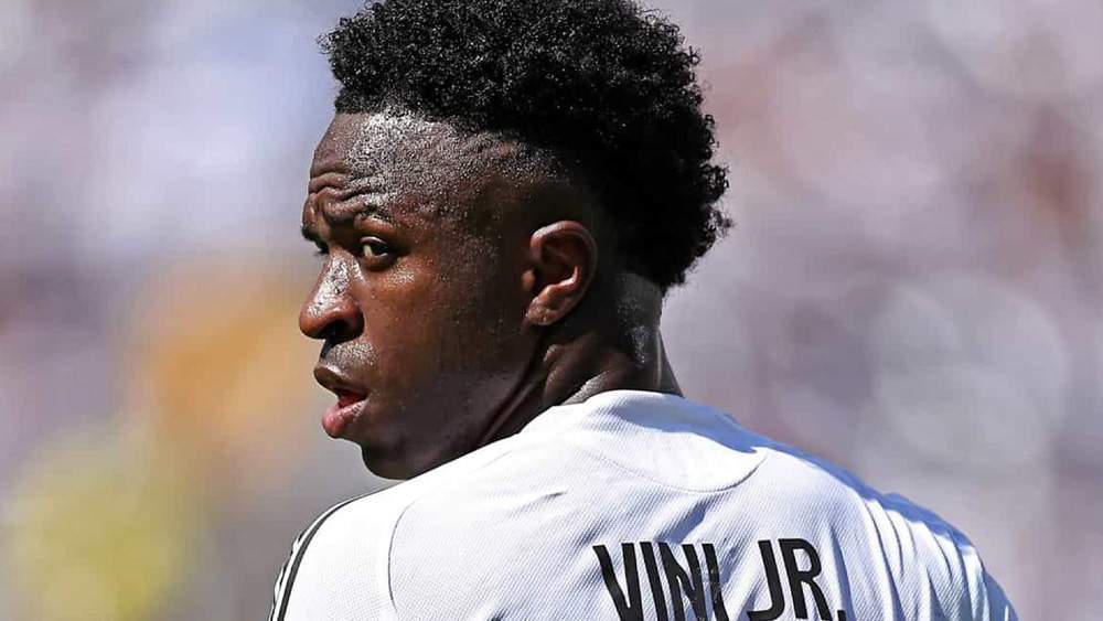 Vinicius con el Real Madrid durante el Mundial de Clubes