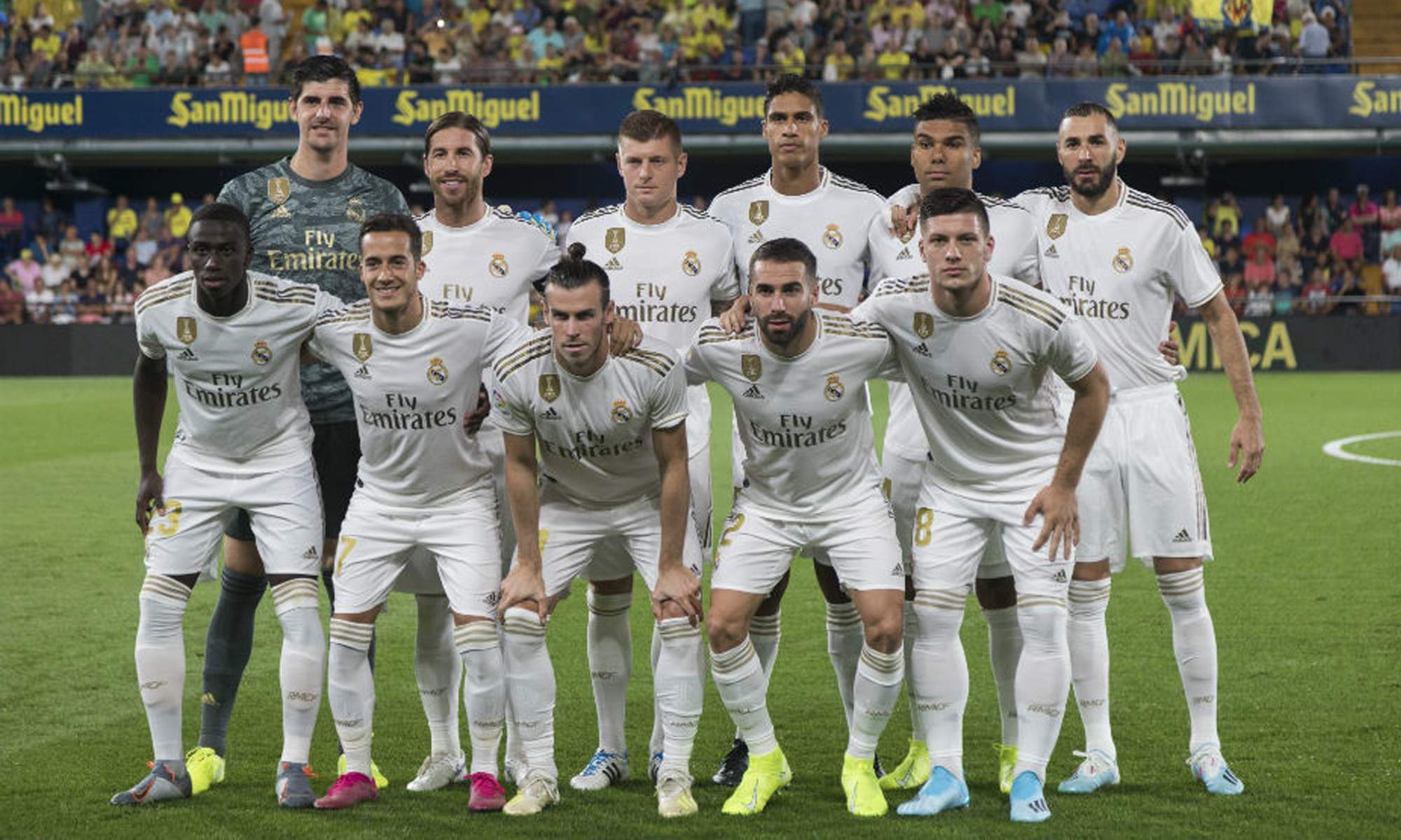 Once del Real Madrid de la temporada 2019/2020.