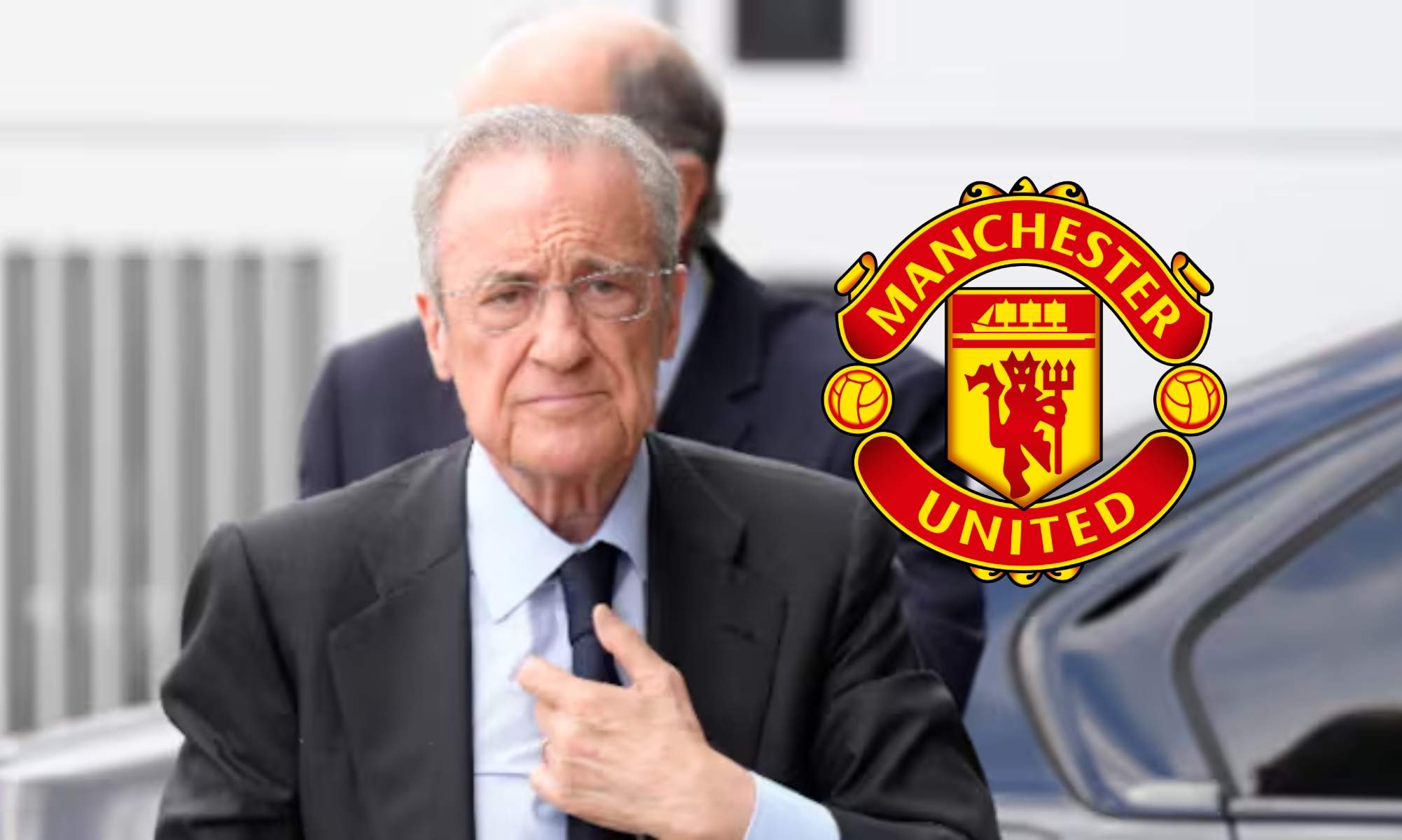 Florentino enfadado por el fichaje del United