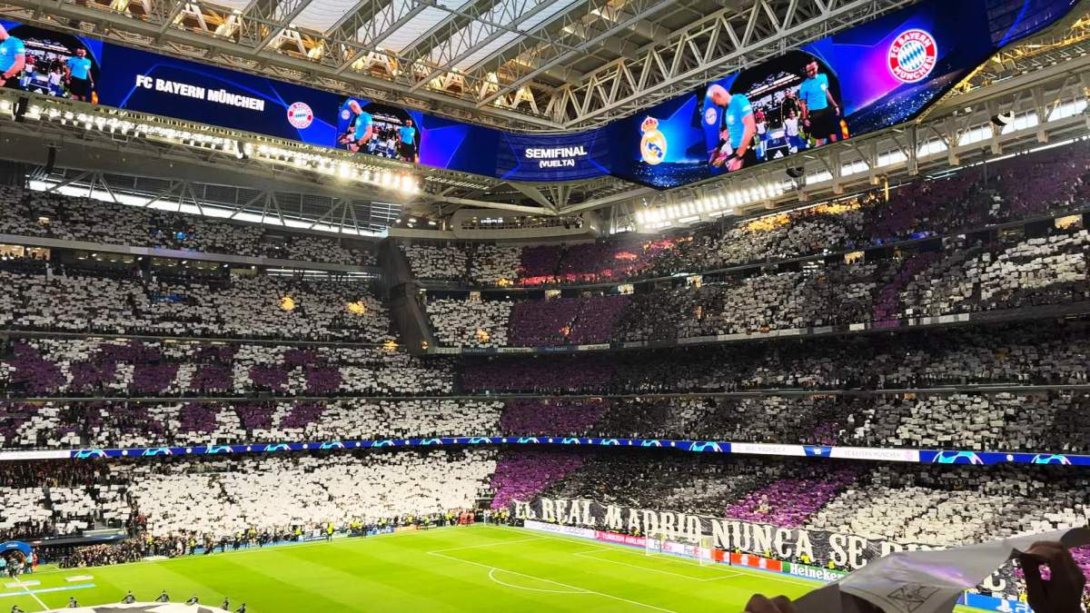 Estadio Santiago Bernabéu Madrid