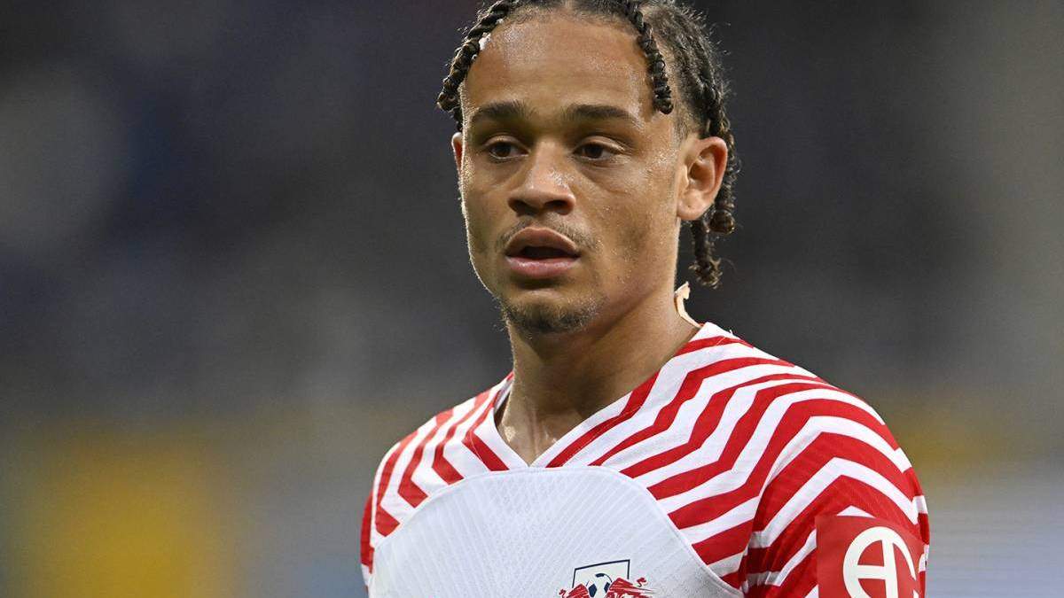 Xavi Simons durante un partido con el RB Leipzig Xavi Simons durante un partido con el RB Leipzig