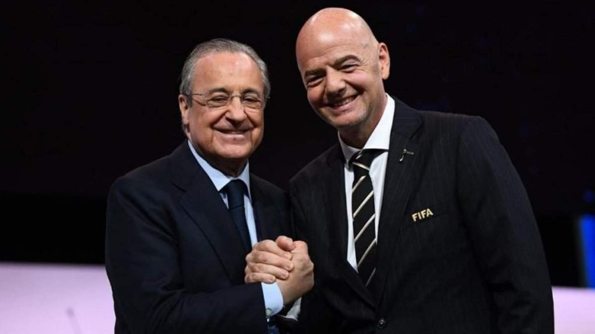 Florentino Pérez e Infantino Florentino Pérez e Infantino