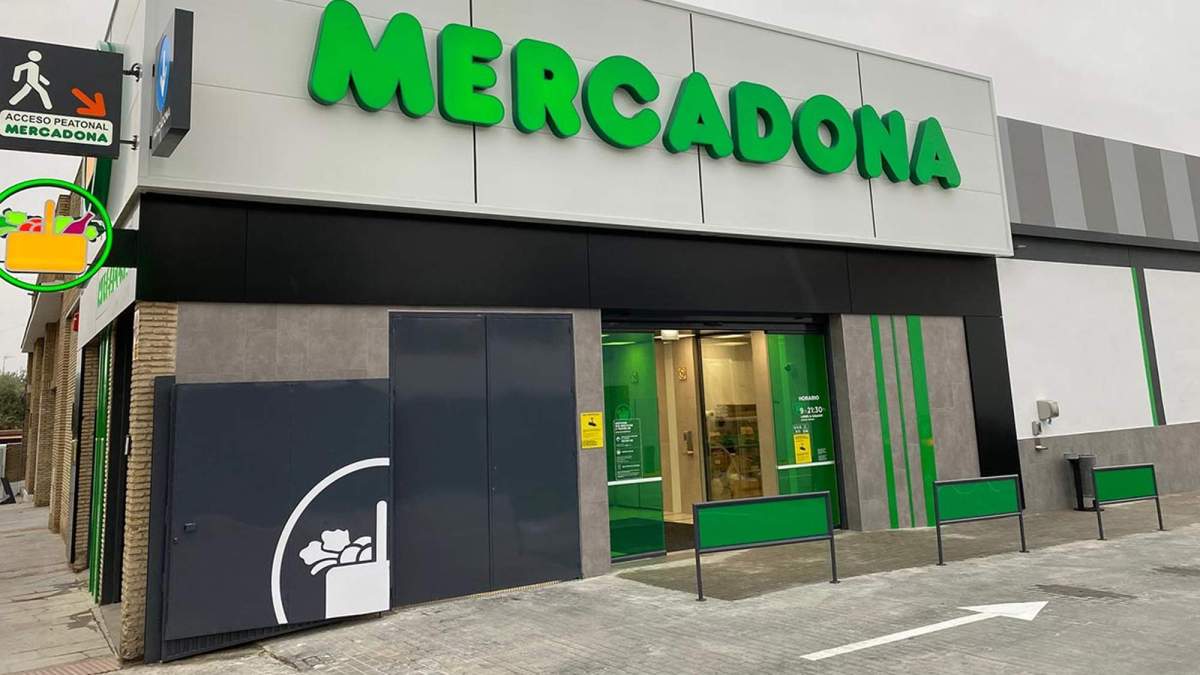Un supermercado de Mercadona en España. Un supermercado de Mercadona en España.