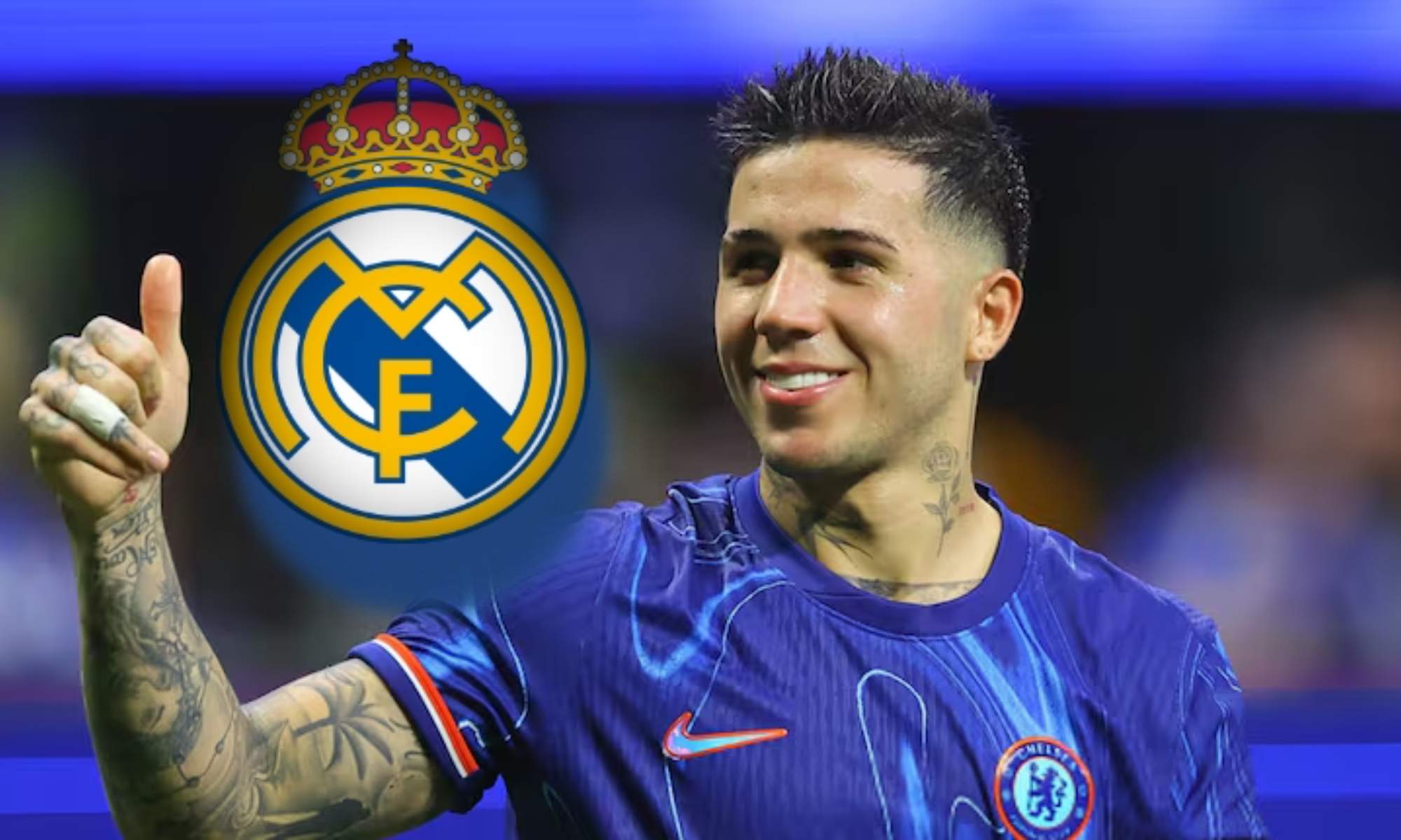 Enzo Fernández ha vuelto a ser vinculado con el Real Madrid, que ya conocería el coste de su fichaje.