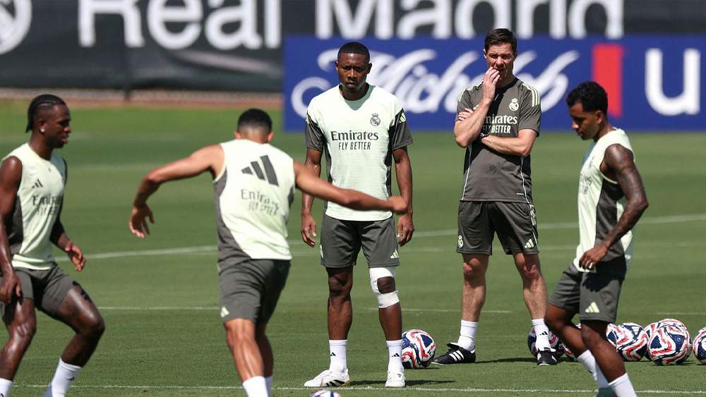 Entrenamiento Real Madrid