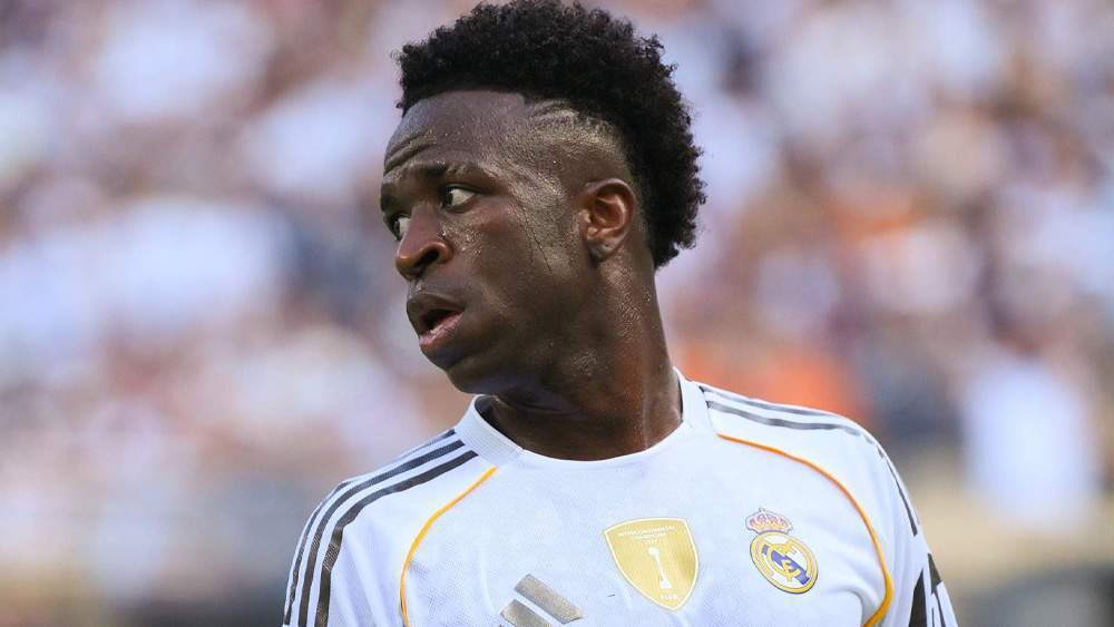 Vinicius jugando con el Real Madrid Vinicius jugando con el Real Madrid