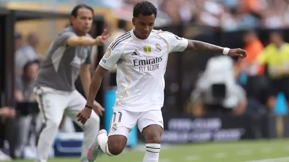 Rodrygo jugando en el Mundial de Clubes Rodrygo jugando en el Mundial de Clubes