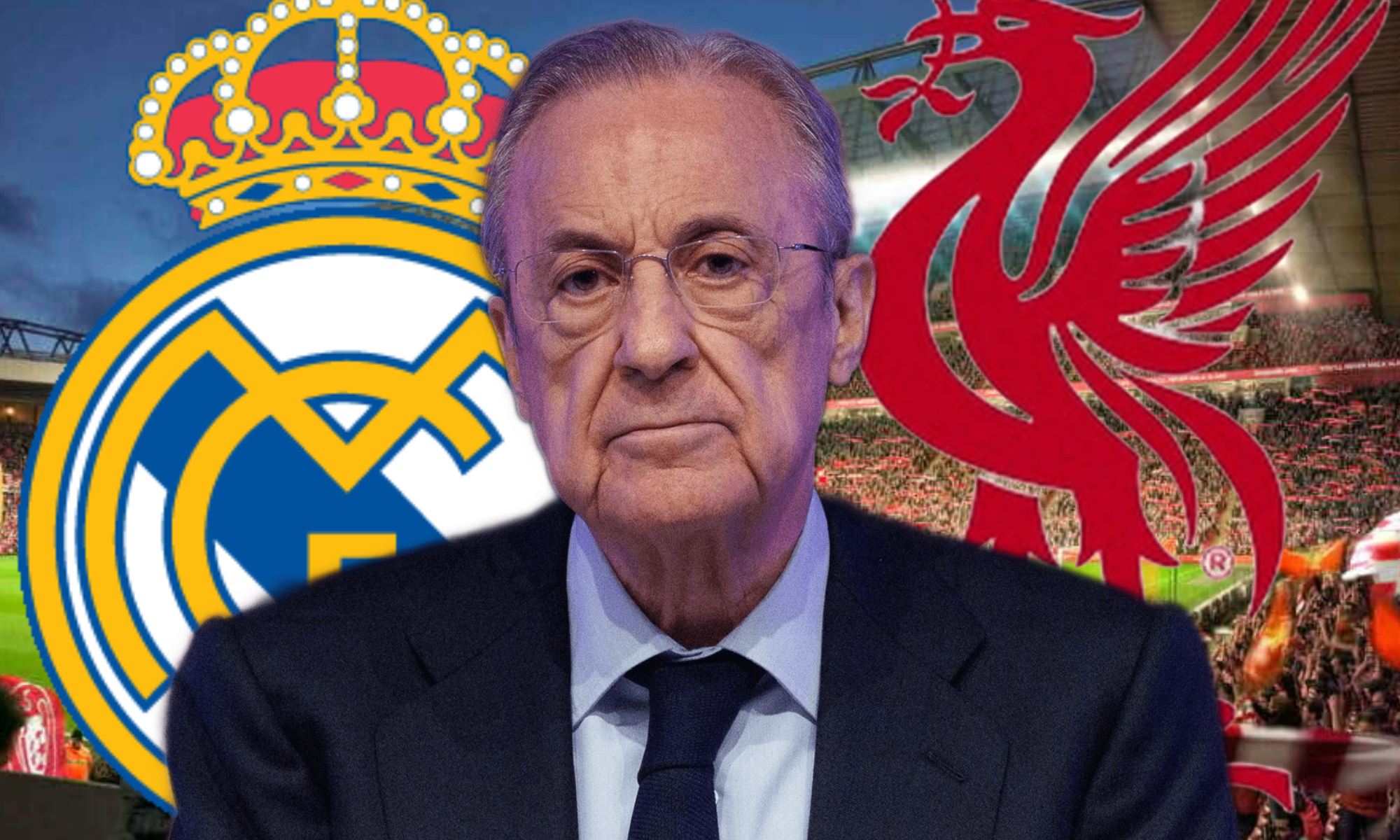 Florentino Pérez marca la línea del Real Madrid en este fichaje desde el Liverpool