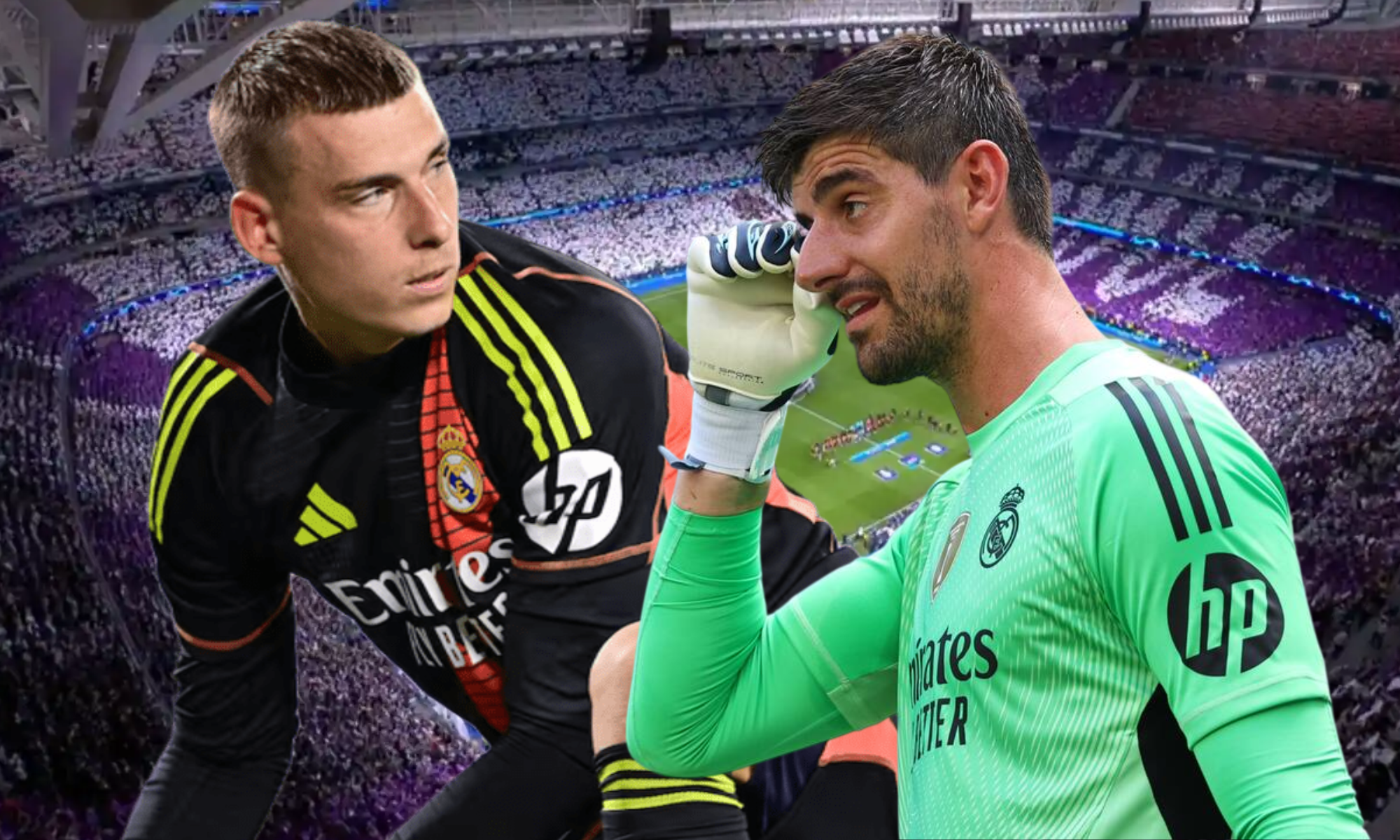 Andriy Lunin reacciona a la renovación de Thibaut Courtois hasta 2027