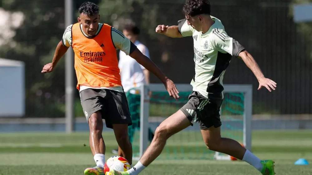 Rachad Fettal entreno castilla
