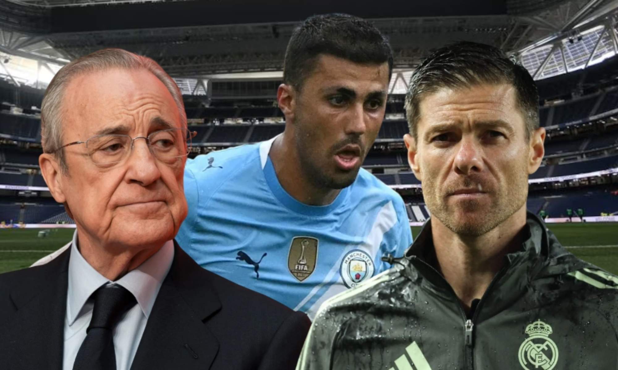 Xabi Alonso se mueve para buscar un sustituto de Rodri Hernández, que es el jugador que más le gusta a Florentino Pérez para reforzar el centro del campo del Real Madrid.