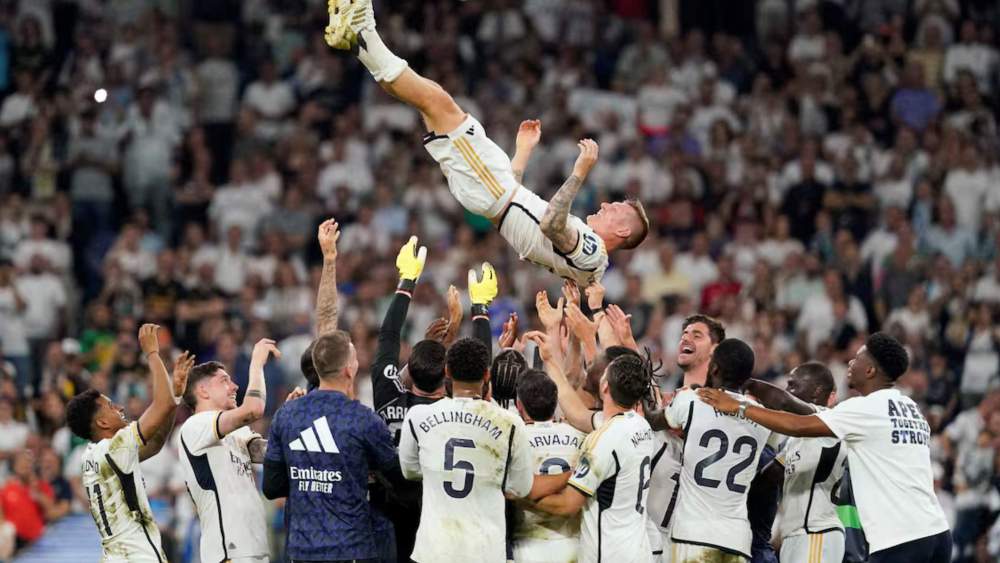 toni kroos despedida santiago bernabeu