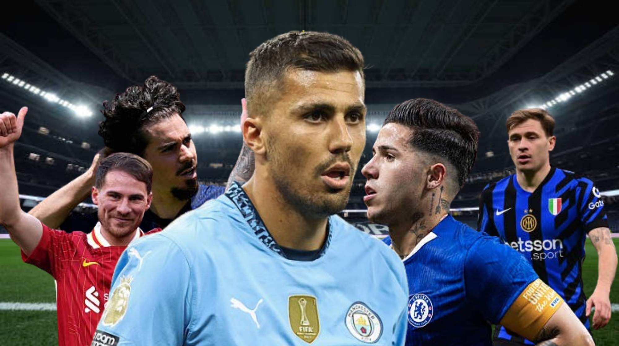 Elige al mejor fichaje que el Real Madrid podría hacer para su medular. 