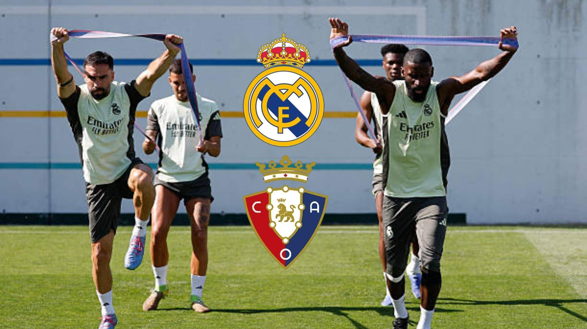 Real Madrid tiene de momento fecha para medirse con Osasuna. 
