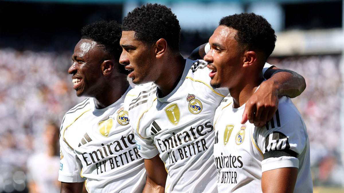 celebracion gol jugadores realmadrid
