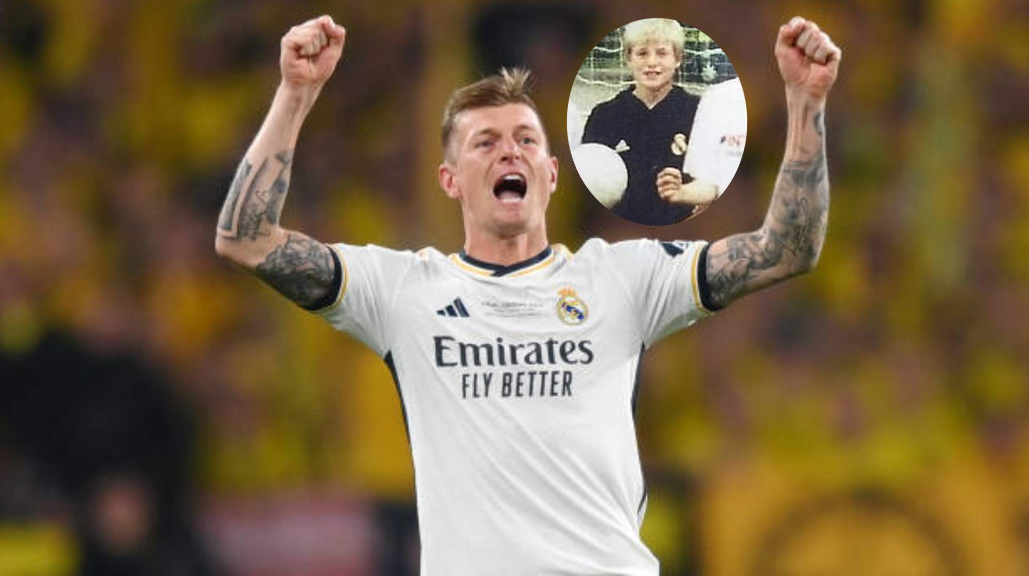Kroos confiesa como nunca su amor al Real Madrid. 