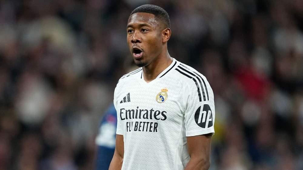 Alaba con el Real Madrid