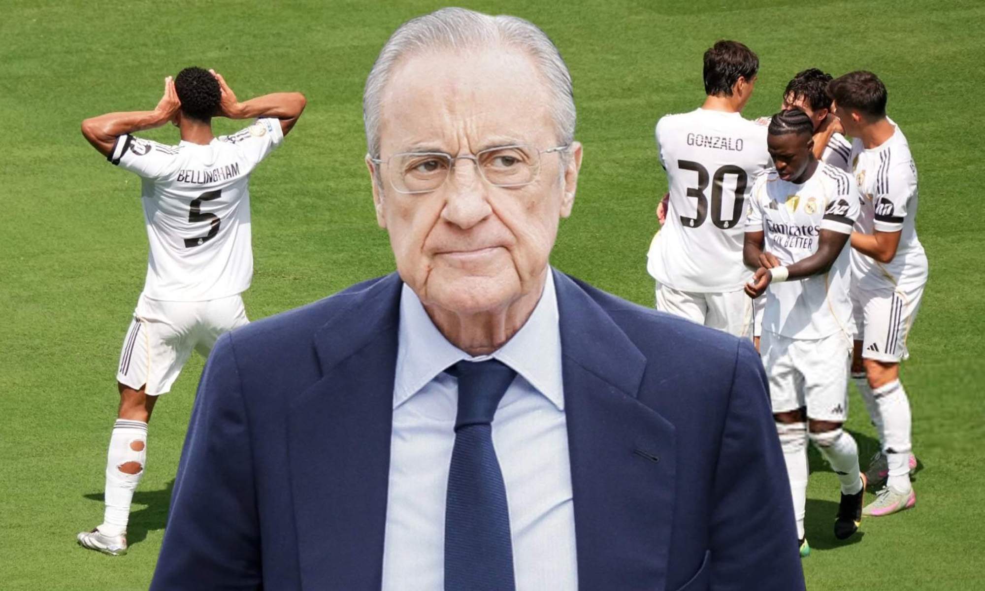 Florentino. Jugadores Real Madrid