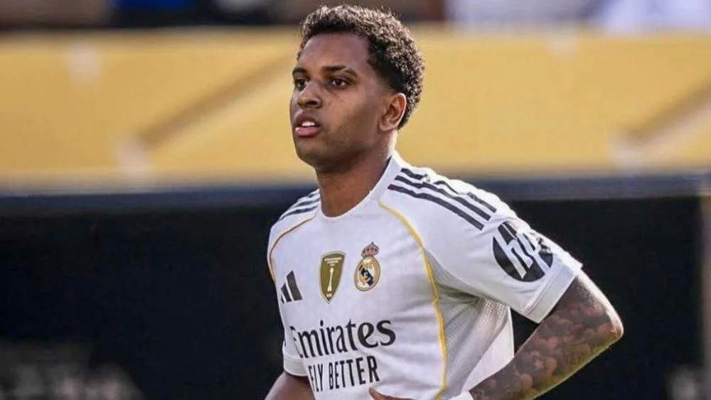 Rodrygo jugando con el Madrid en el Mundial de Clubes
