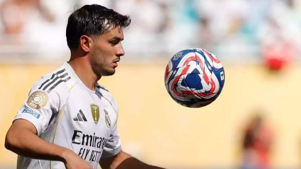 Brahim jugando con el Madrid en el Mundial de Clubes Brahim jugando con el Madrid en el Mundial de Clubes