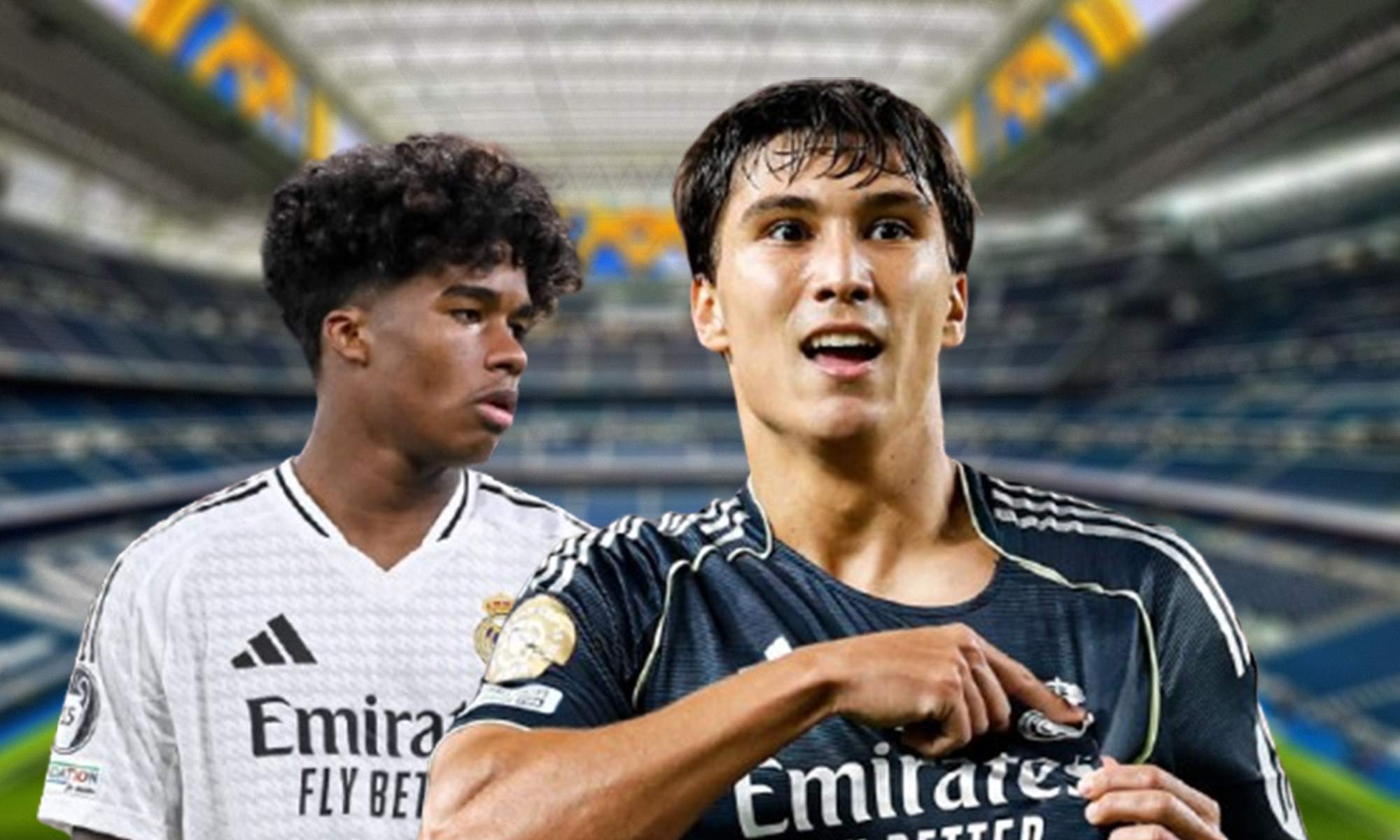 Endrick, Gonzalo García y el Santiago Bernabéu. 