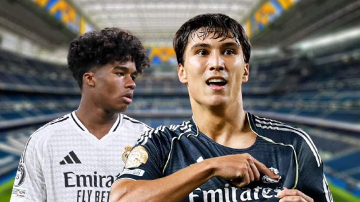 Endrick, Gonzalo García y el Santiago Bernabéu. Endrick, Gonzalo García y el Santiago Bernabéu.
