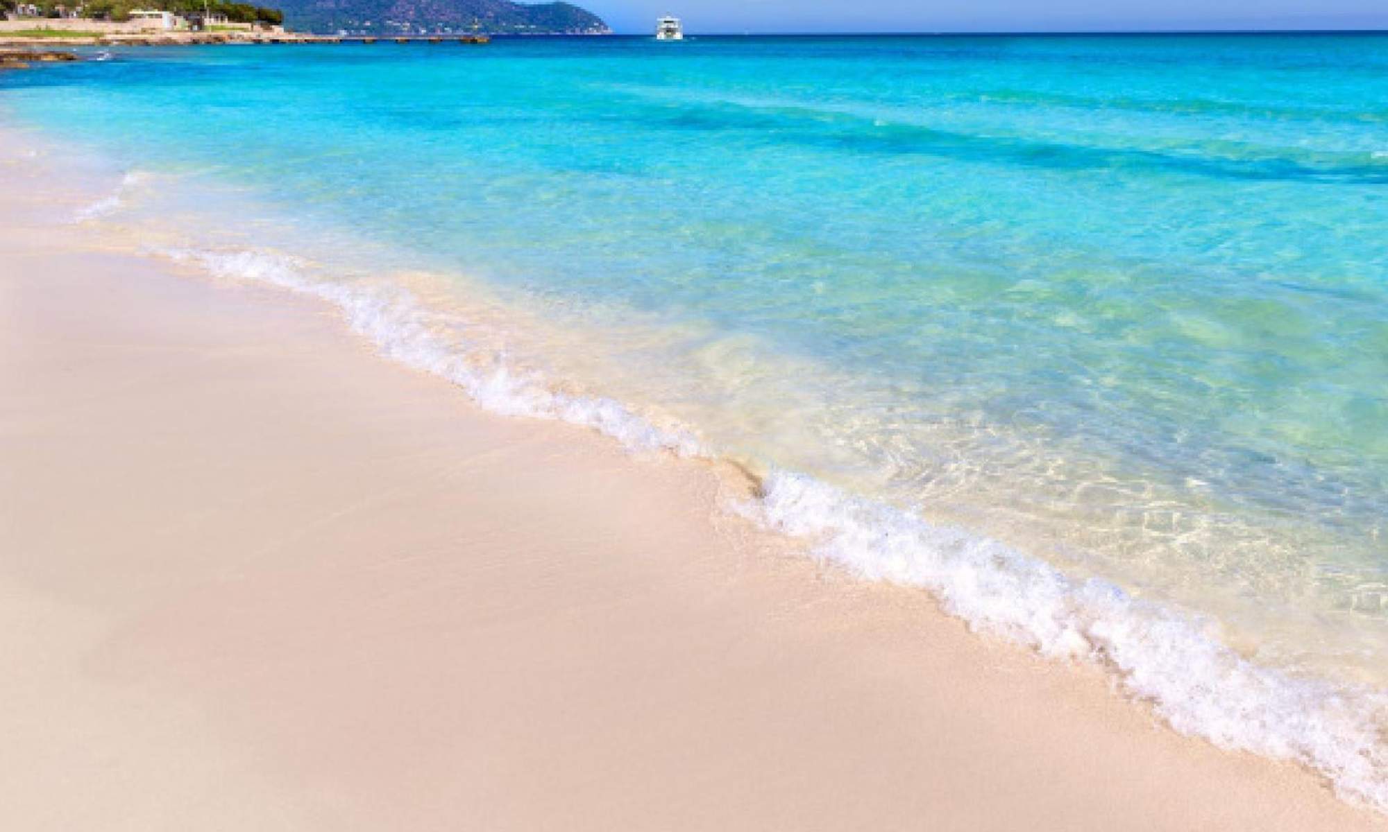 Una playa de España.